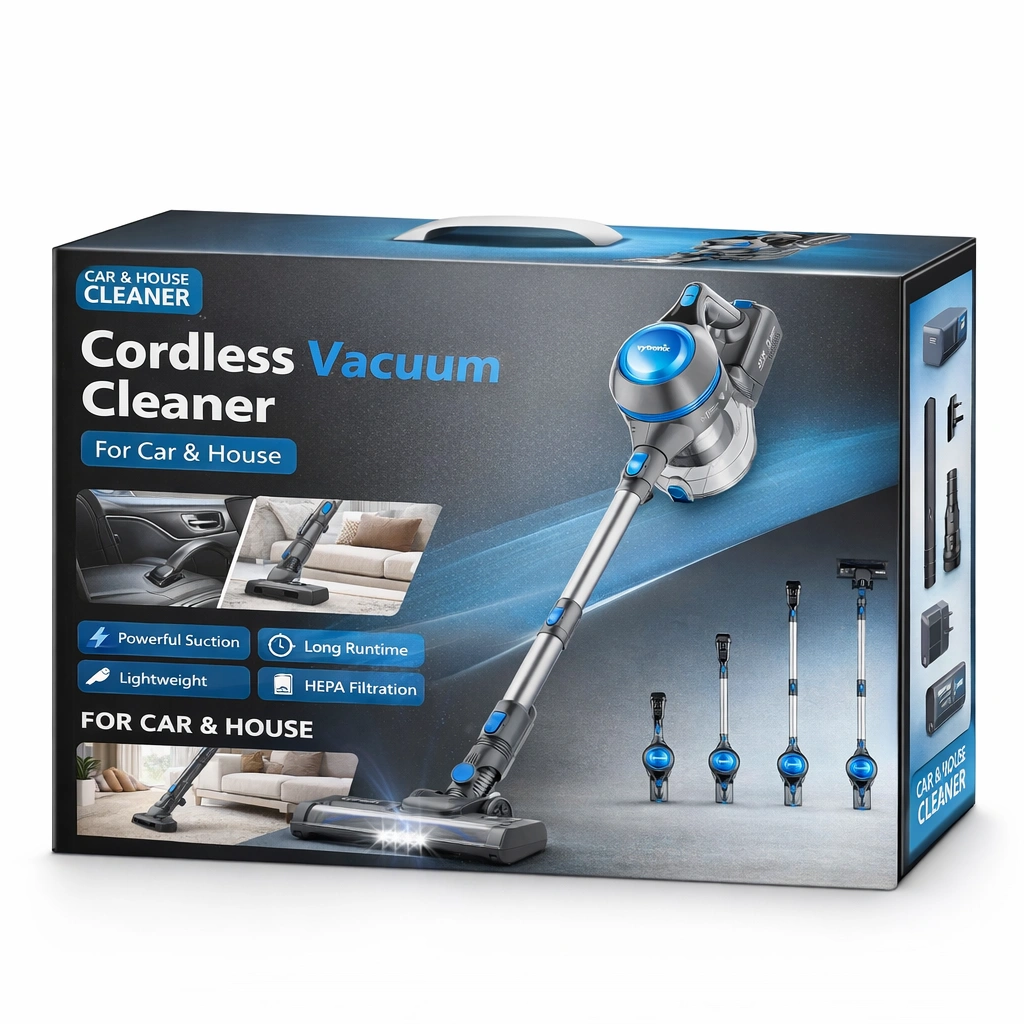 Vysavač 4v1 v balení